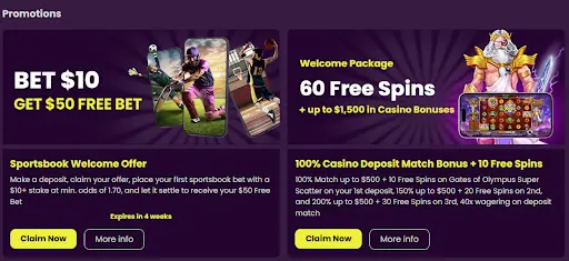 Betzillo casino and sports betting bonuses